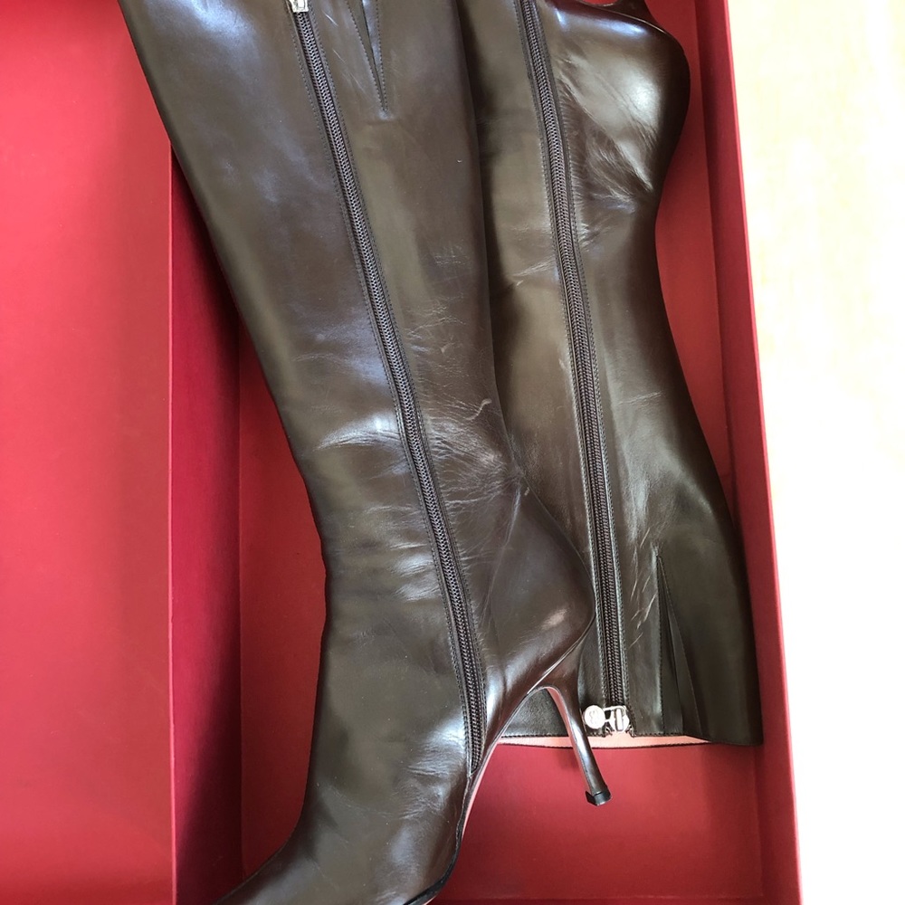 Escada dress boots